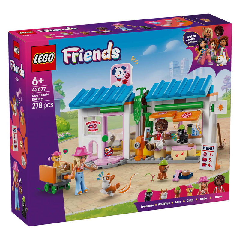 Lego Friends 42677 Piekarnia z przekąskami dla psów