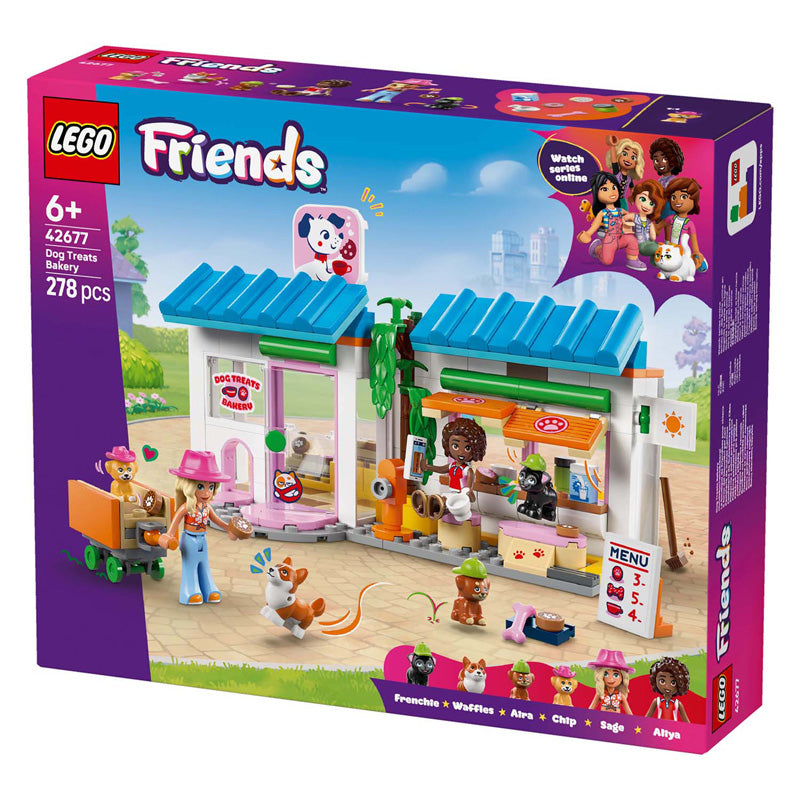 Lego Friends 42677 Piekarnia z przekąskami dla psów