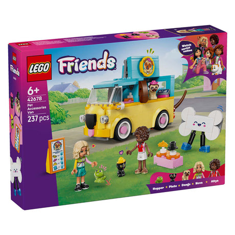 Furgonetka Lego Friends 42678 z akcesoriami dla zwierząt