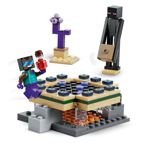 Lego Minecraft 21584 Podróż do Netheru i portalu końcowego