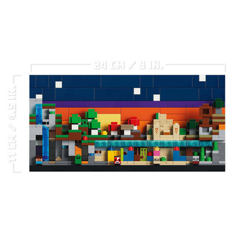 Lego Minecraft 21589 mini biomy
