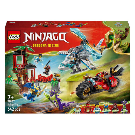 Lego Ninjago 71857 Pojazdy ninja w domku na drzewie