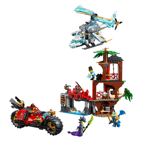 Lego Ninjago 71857 Pojazdy ninja w domku na drzewie