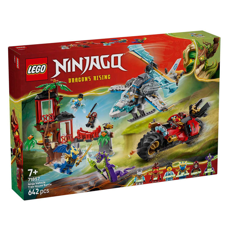 Lego Ninjago 71857 Pojazdy ninja w domku na drzewie