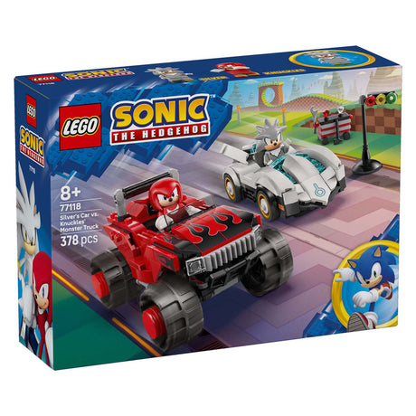 Lego Sonic the Hedgehog 77118 Samochód Silvers kontra Monster Truck Knucklesa