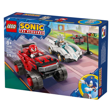 Lego Sonic the Hedgehog 77118 Samochód Silvers kontra Monster Truck Knucklesa