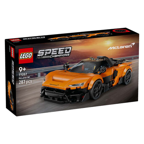 Lego® Speed Champions McLaren W1 – prawdziwy supersamochód z 1 minifigurką - samochód wyścigowy - 77257