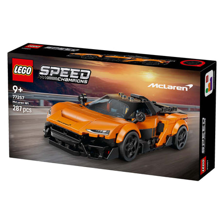 Lego® Speed Champions McLaren W1 – prawdziwy supersamochód z 1 minifigurką - samochód wyścigowy - 77257