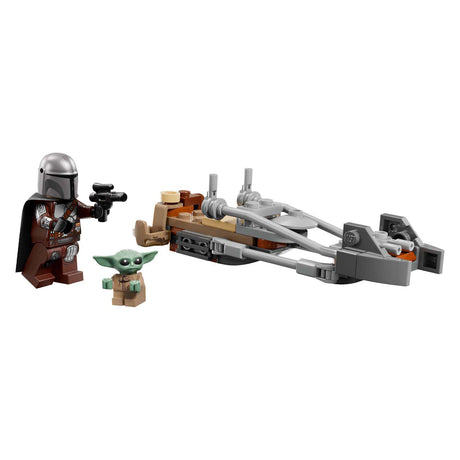 LEGO Star Wars 75436 Ścigacz Mandalorianina i Grogu
