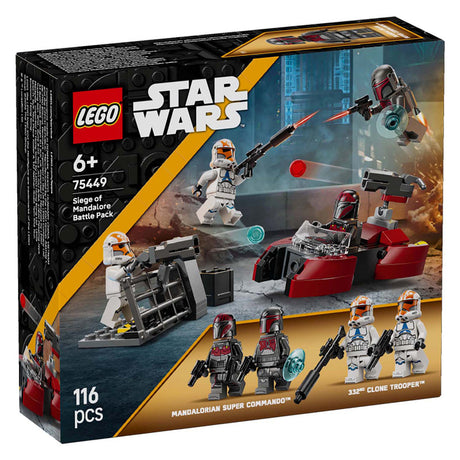 Lego Star Wars Siege of Mandalore Battle Pack - prezent dla chłopców od 6 lat - 75449