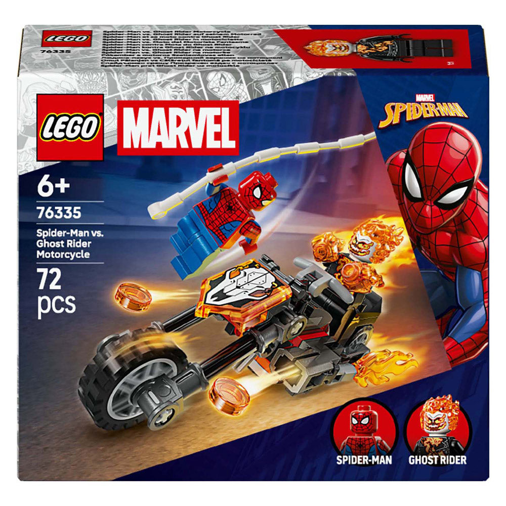 LEGO Super Heroes 76335 Marvel Spider-Man kontra motocykl Ghost Rider