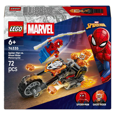 LEGO Super Heroes 76335 Marvel Spider-Man kontra motocykl Ghost Rider