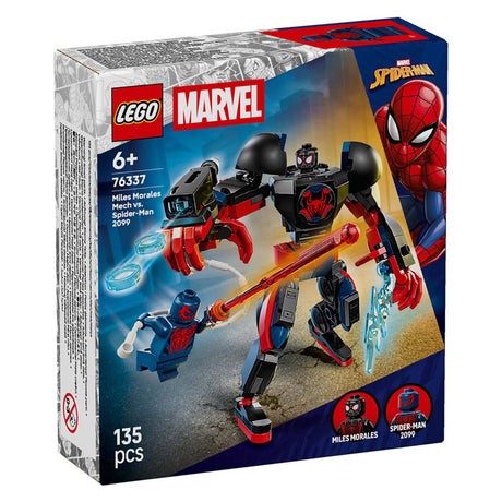 Lego Marvel Super Heroes - Miles Morales Mecha kontra Spider-Man 2099 zabawka konstrukcyjna (76337)