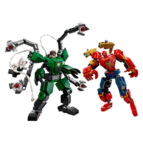 Lego Marvel Mecha Duel: Spider-Man kontra superbohaterowie Doktorów - zestaw do budowania dla dzieci - 76338