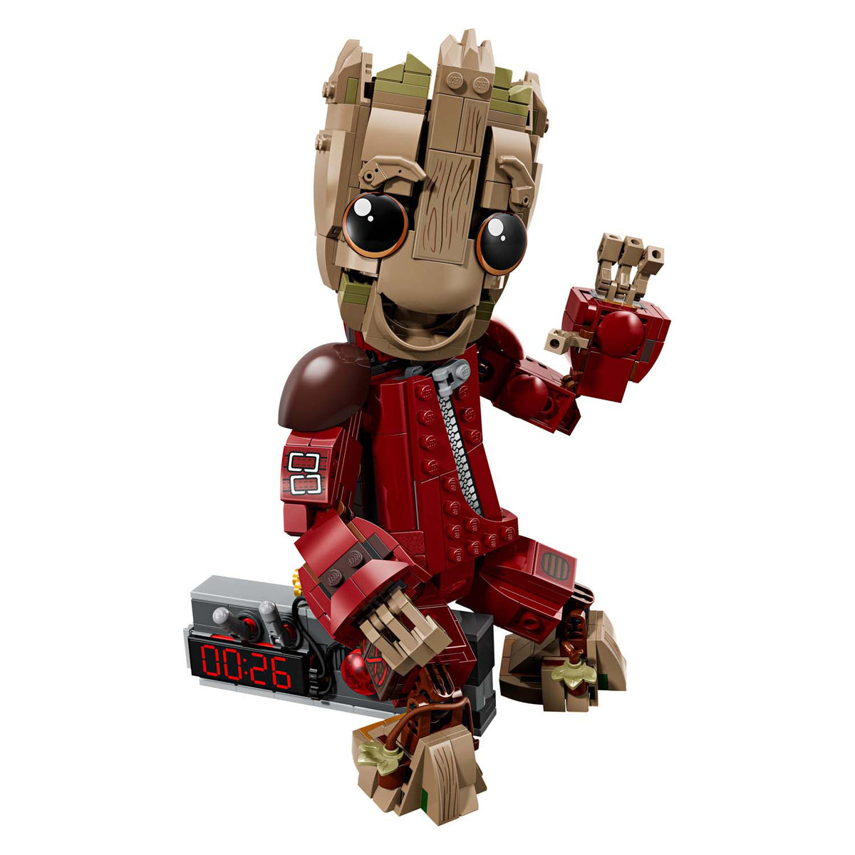Lego Marvel Large in Ravager — zabawka superbohatera do zbudowania dla dzieci — 76341