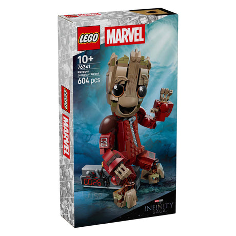 Lego Marvel Large in Ravager — zabawka superbohatera do zbudowania dla dzieci — 76341