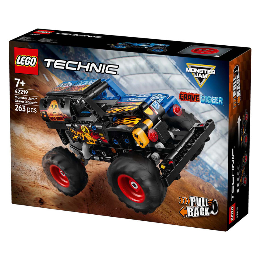Lego Technic 42219 Grabarz Monster Jam Ogień i lód