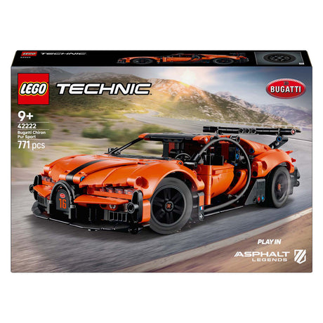 Lego Tech 42222 Bugatti Chiron Pur Sportowy hipersamochód