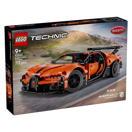 Lego Tech 42222 Bugatti Chiron Pur Sportowy hipersamochód