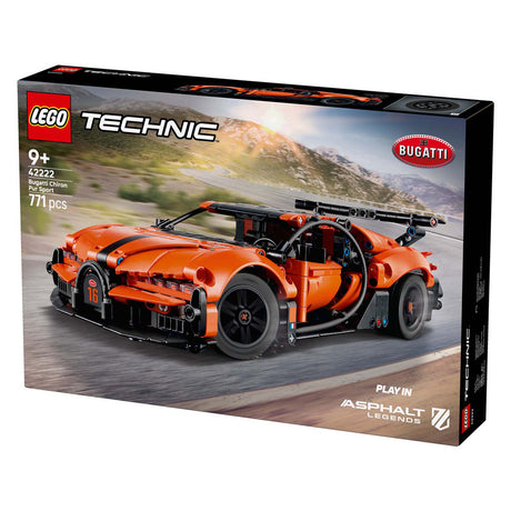 Lego Tech 42222 Bugatti Chiron Pur Sportowy hipersamochód