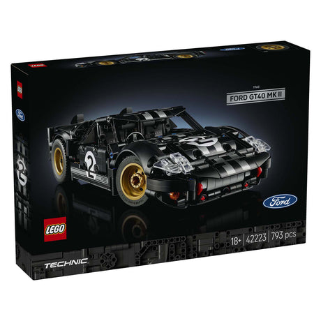 LEGO Technik 42223 Samochód wyścigowy Ford GT40 mkii z 1966 roku