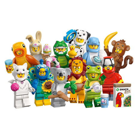 Minifigurki Lego - seria 28: zabawka do budowania kostiumów zwierząt (71051)