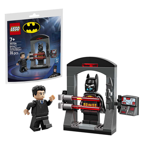 Lego Super Heroes 30726 Batman Bruce Wayne i kostium Batmana