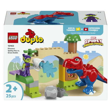 Lego Duplo 10463 Dinozaur Spidey Rex kontra zielony goblin