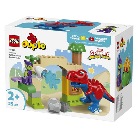 Lego Duplo 10463 Dinozaur Spidey Rex kontra zielony goblin