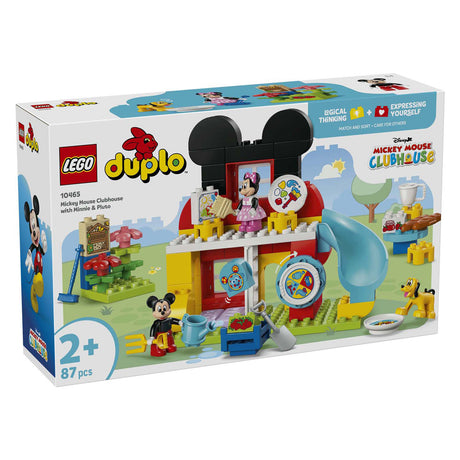 Lego Duplo 10465 Klub Myszki Miki z Minnie i Plutonem