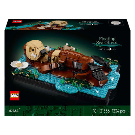 Lego pomysły na pływające wydry morskie - 21366