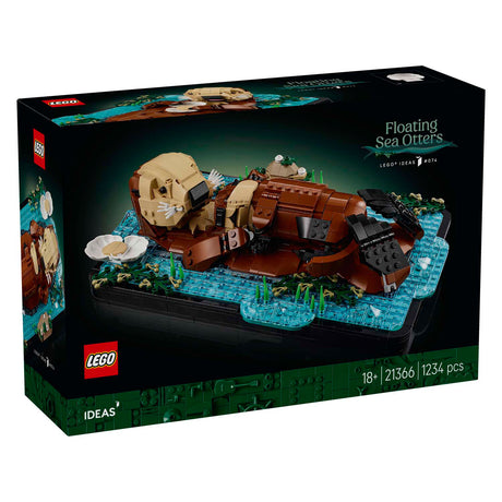 Lego pomysły na pływające wydry morskie - 21366