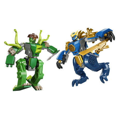 Lego ® ninjago® – bitwa smoczego mecha Jay’a – zabawkowy mech – zestaw do zabawy z 2 minifigurkami – 71853
