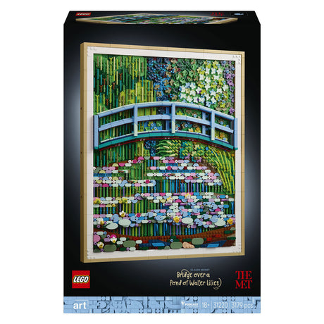 Lego® Art Claude Monet – Most nad stawem z liliami wodnymi 31220
