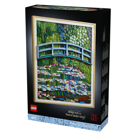 Lego® Art Claude Monet – Most nad stawem z liliami wodnymi 31220