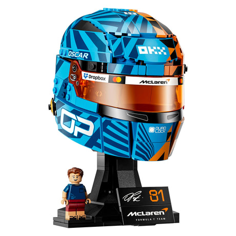 Lego Editions Zestaw do budowy kasku McLaren Mastercard F1 Team Oscar Piastri dla dzieci 43017