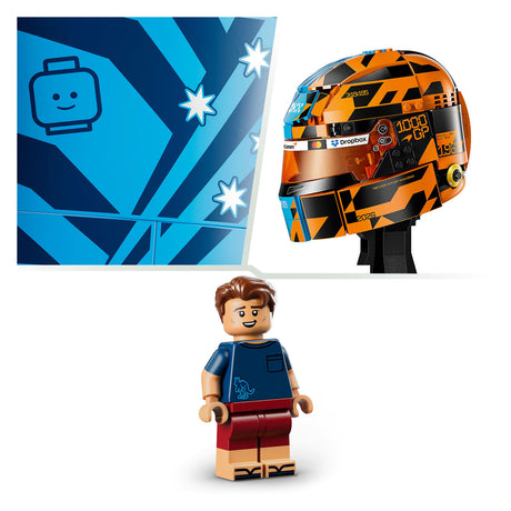 Lego Editions Zestaw do budowy kasku McLaren Mastercard F1 Team Oscar Piastri dla dzieci 43017