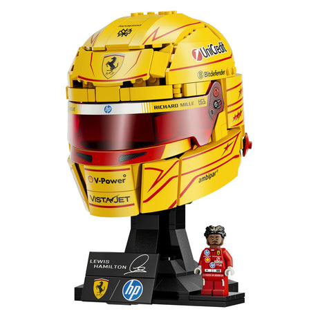 Lego edycja kasku scuderia ferrari hp autorstwa Lewisa hamiltona - 43022