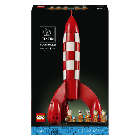 Pomysły na klocki Lego rakieta tintin moon - 21367