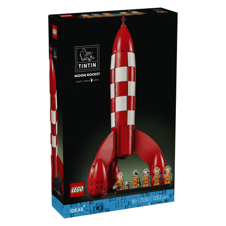 Pomysły na klocki Lego rakieta tintin moon - 21367
