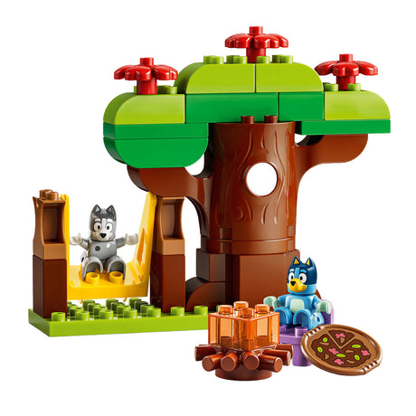 Lego 10469 Duplo Dziewczyny z niebieską pizzą z muffinką i blueyem
