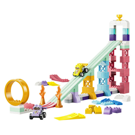 Lego Duplo 10478 Kreatywne rampy 3 w 1 z pojazdami