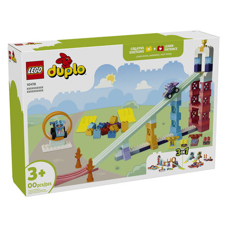 Lego Duplo 10478 Kreatywne rampy 3 w 1 z pojazdami