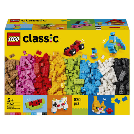 Lego klasyczne kolorowe kreatywne klocki kreatywne zabawki do robótek ręcznych dla dzieci 11045
