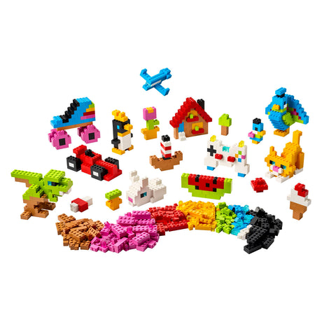 Lego klasyczne kolorowe kreatywne klocki kreatywne zabawki do robótek ręcznych dla dzieci 11045