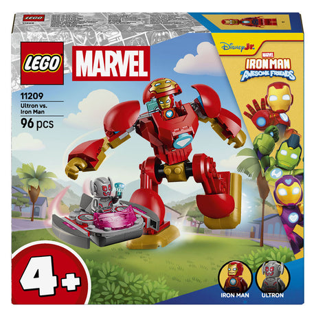 Zestaw LEGO® Marvel Iron Man i jego fantastyczni przyjaciele Ultron kontra Iron Man 11209