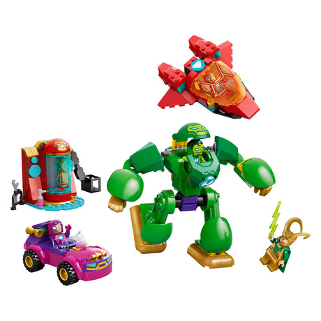 Lego ® ǀ Marvel Iron Man i jego fantastyczni przyjaciele Loki przeciwko drużynie Iron Man - prezent dla dzieci od 4 lat - 11211
