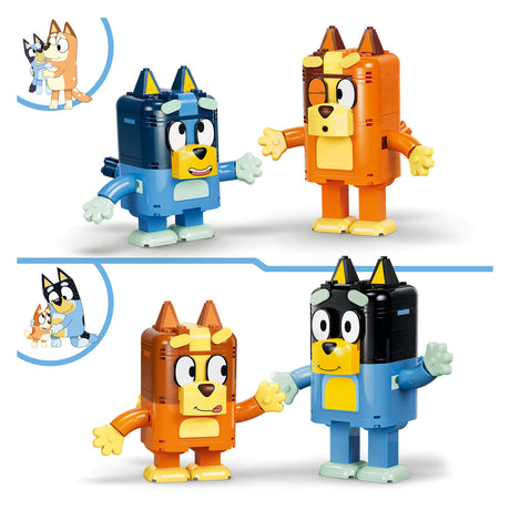 LEGO Bluey do zbudowania figurki Bluey i jej rodzinny zestaw do budowania dla dzieci 11217