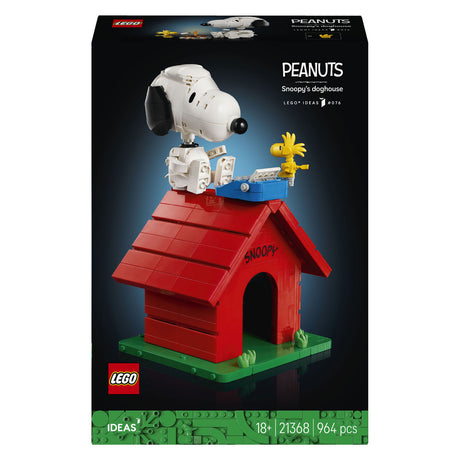 Pomysły Lego - orzeszki ziemne: buda Snoopy'ego - 21368