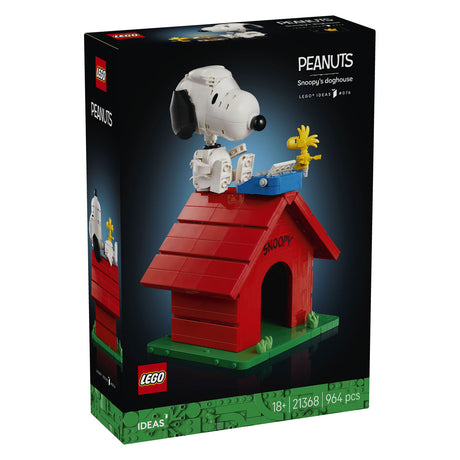 Pomysły Lego - orzeszki ziemne: buda Snoopy'ego - 21368